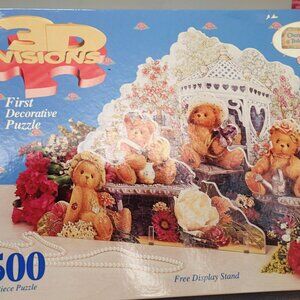 Cherished Teddies 3d Visions Puzzle with Display Stand
